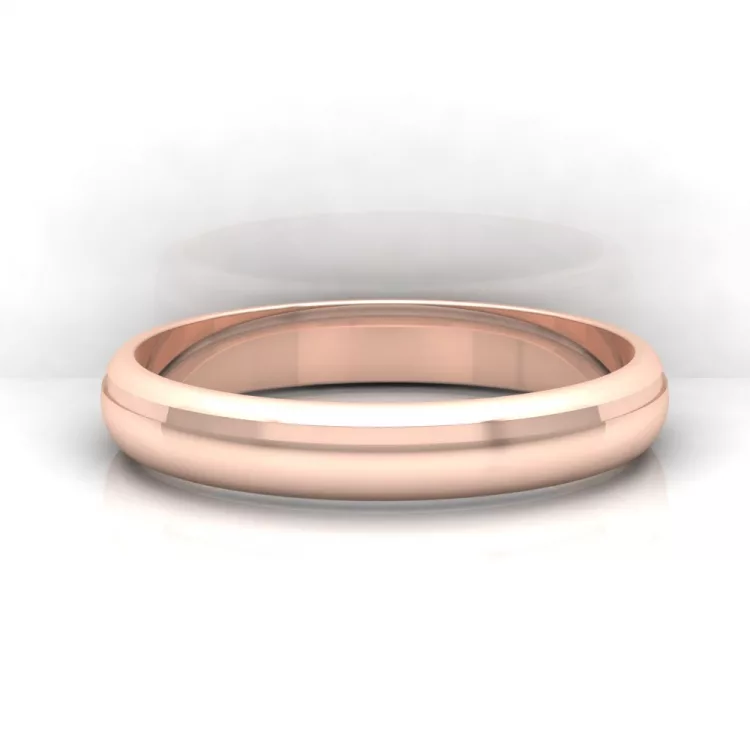 Alliance Classique I · Or rouge - Maison Haddad Joaillerie Paris - vue 1