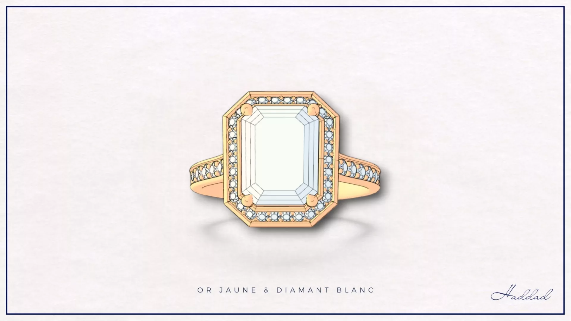 Dessin bague Eternity - Maison Haddad Joaillerie Dessin bague Eternity - Maison Haddad Joaillerie